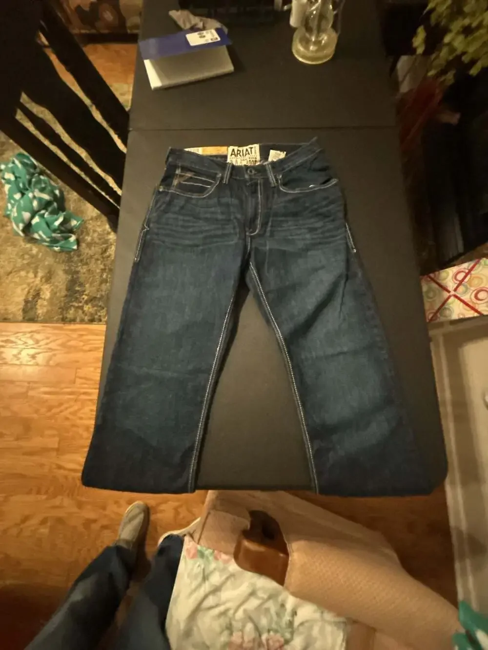 Ariat M4 Low Rise Fashion Boot Cut Jeans Size 32/34